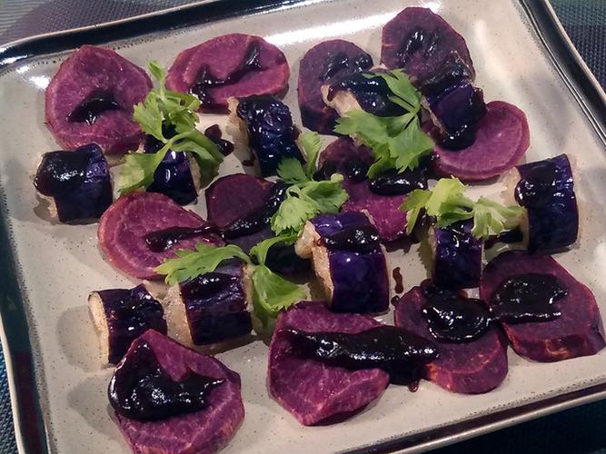 紫薯和茄子能一起吃嗎（各自有什麼功效）1