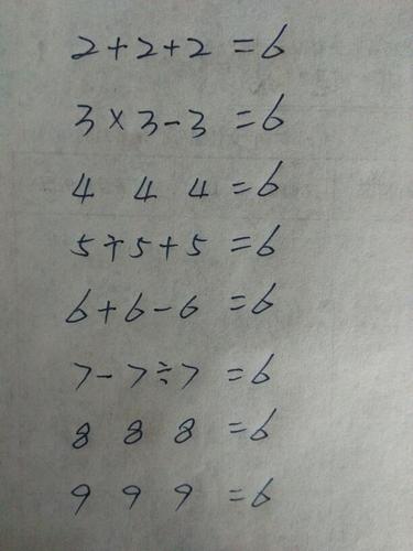 3個8加減乘除怎麼做等于6（3個8加減乘除等于6）1