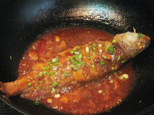 海鮮醬燒黃鲴子魚（海鮮醬燒黃鲴子魚做法）1