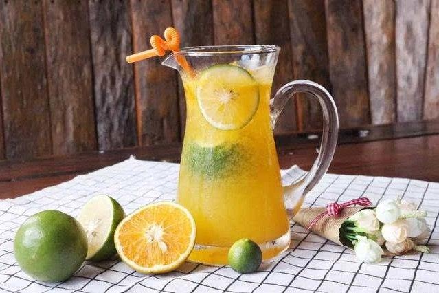 鮮橙凍飲（鮮橙凍飲做法）1