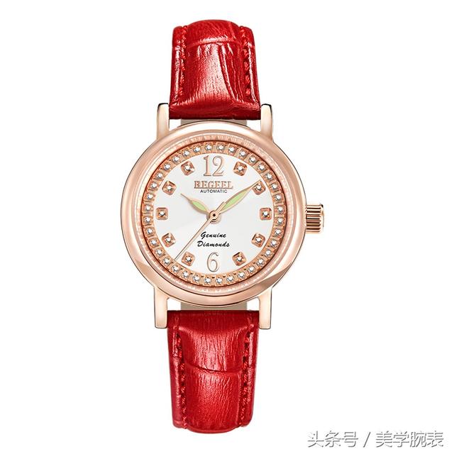 紅色表帶的手表（來一款火辣辣的紅色腕表燃起熱情美）4