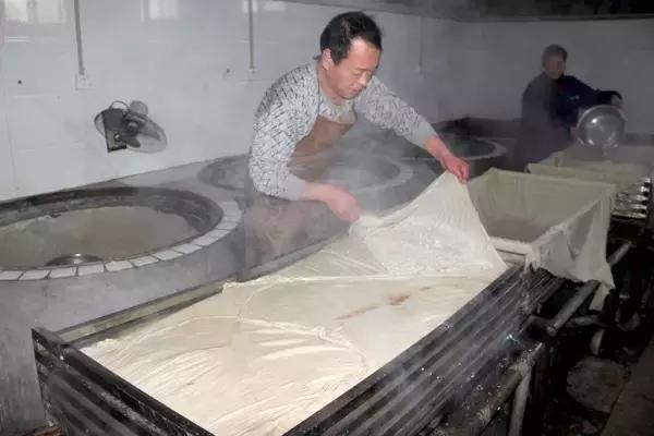 傳統豆腐坊制作流程（衛輝市碼頭村豆腐制作全過程）8