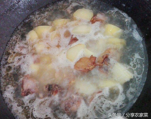廚師長王剛做咖喱雞塊（臘雞腿燒土豆）3