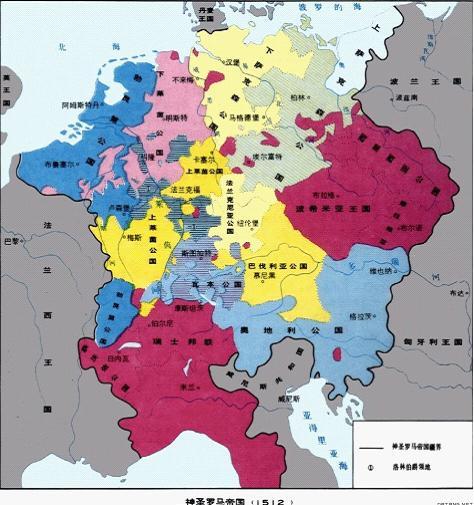 德國的巅峰時期地圖（六張地圖搞懂德國的版圖變遷）1