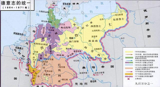 德國的巅峰時期地圖（六張地圖搞懂德國的版圖變遷）2