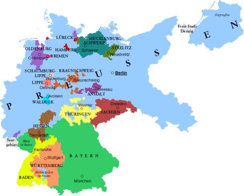 德國的巅峰時期地圖（六張地圖搞懂德國的版圖變遷）3