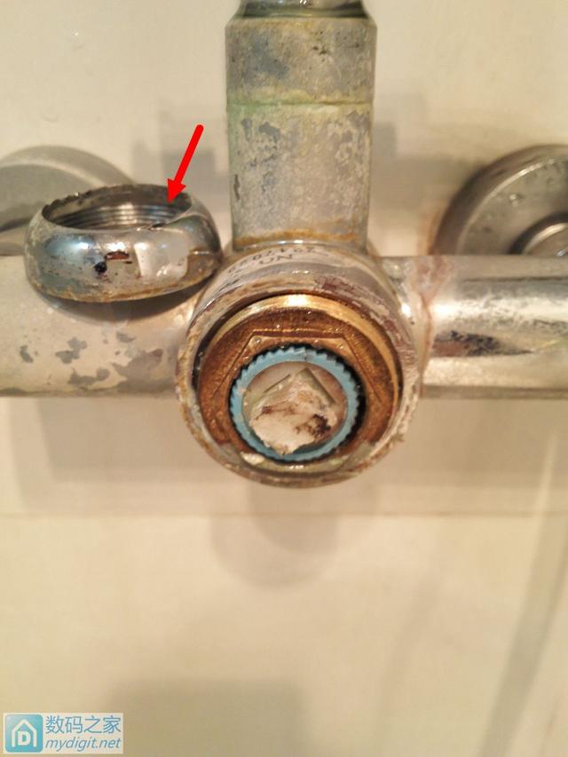 淋浴水龍頭換了閥芯還是漏水（維修成本不到9塊9）10