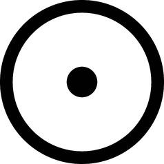 3字形圓弧怎麼畫（教你1筆畫出1個圓圈和中間1個點）1