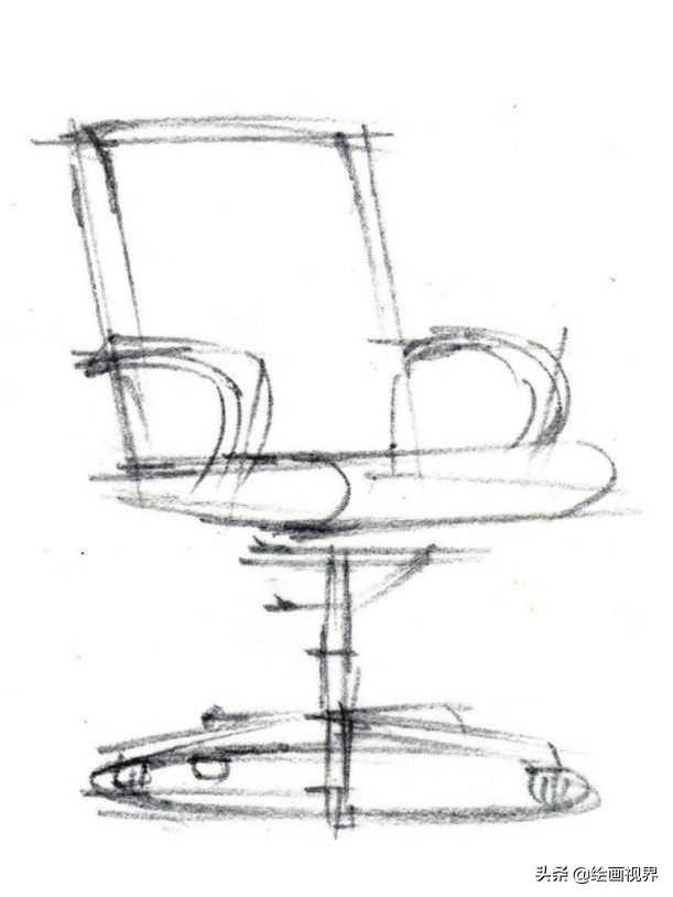 如何畫沙發簡單又好看（零基礎鋼筆畫單體家具繪制詳解沙發的繪制）18