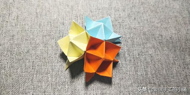 最簡單的花球的折紙教程（簡單花球折紙圖解）24