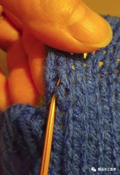 毛衣的縫合方法圖解（無縫縫合毛衣片的簡單方法）2