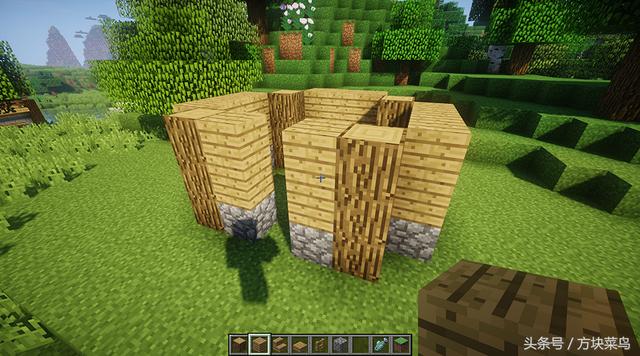 我的世界如何建造一座舒适的木屋（在我的世界中建立一座簡單實用的小木屋）4