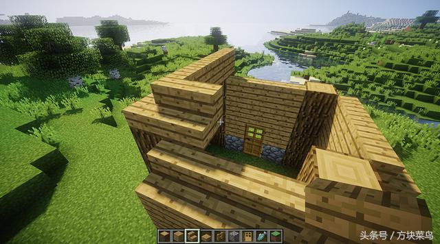 我的世界如何建造一座舒适的木屋（在我的世界中建立一座簡單實用的小木屋）9