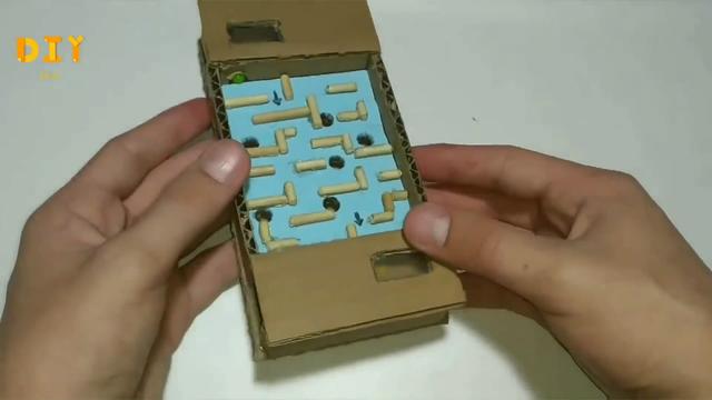 史上最簡單的紙闆遊戲機怎麼做（教你平衡珠遊戲機的紙闆制作方法）2