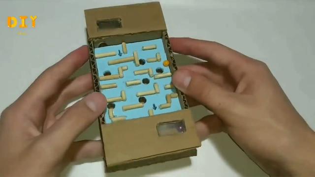 史上最簡單的紙闆遊戲機怎麼做（教你平衡珠遊戲機的紙闆制作方法）10
