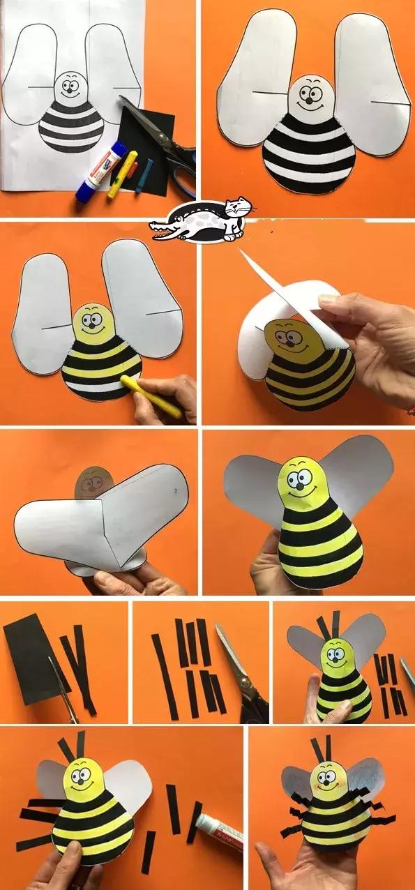 手工蜜蜂最簡單（19種不同玩法的蜜蜂創意手工）23