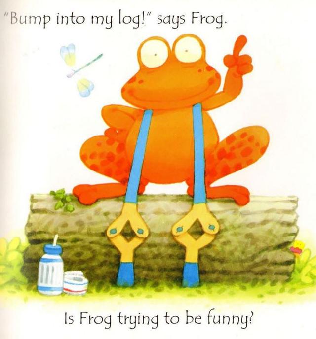 青蛙跳躍英文繪本（少兒英語學習之繪本故事No.236）14