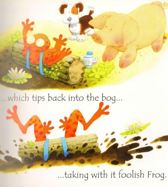 青蛙跳躍英文繪本（少兒英語學習之繪本故事No.236）18