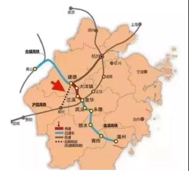 衢州至南平高鐵規劃最新進展（這條高鐵線路建成後衢州到杭州最快僅45分鐘）1
