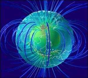 地球磁場加速反轉（地球磁場百餘年已減弱15）2
