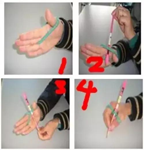 标準正确的握筆姿勢幼兒（如何培養幼兒正确的握筆姿勢）11