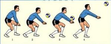 排球雙手正面墊球模拟上課教案（排球正面雙手墊球教學設計及教案）3