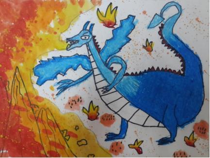 小孩恐龍簡單畫（兒童創意畫教程）22