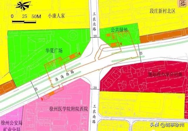 徐州地鐵1号線站點地圖（徐州地鐵1号線出入口最新位置圖）10