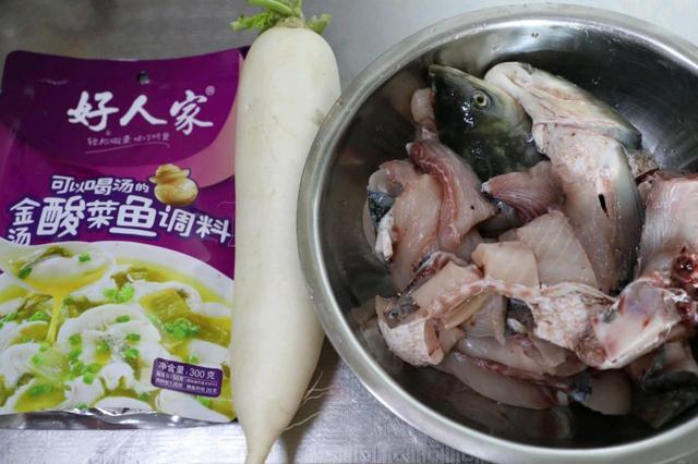 一般家庭自制酸菜魚的做法（家庭版酸菜魚做法很簡單）3