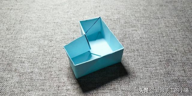 心形收納盒折紙教程（愛心收納盒折紙詳解）30