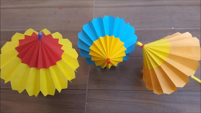 迷你的小紙傘怎麼做（迷你紙傘的制作方法）1