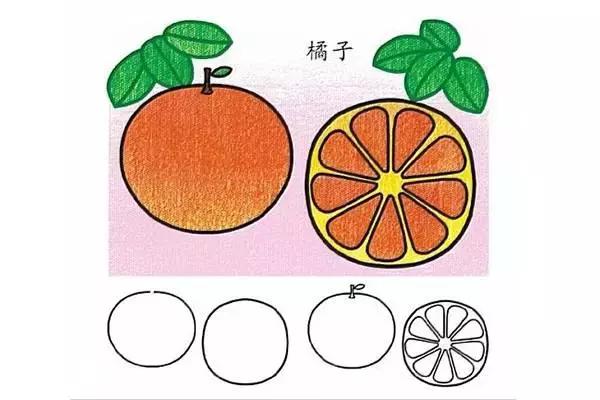 簡筆畫幼兒簡單水果（簡筆畫兒童水果大全）9