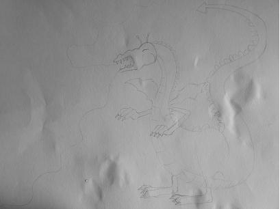 小孩恐龍簡單畫（兒童創意畫教程）9