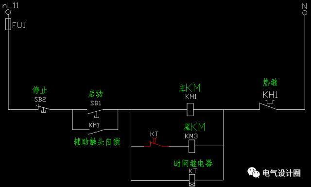 三相電機控制電路圖講解（怎麼畫三相異步電動機控制電路圖）13