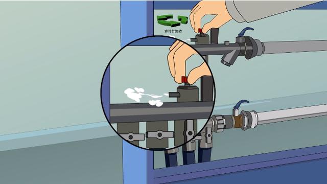 地暖管和分集水器是怎麼連接的（地暖裝完了分集水器怎麼用）3