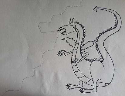 小孩恐龍簡單畫（兒童創意畫教程）12