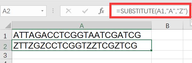 怎麼計算基因擴增長度（用Excel計算DNA中基因的ATACG對應序列編号小技巧）7