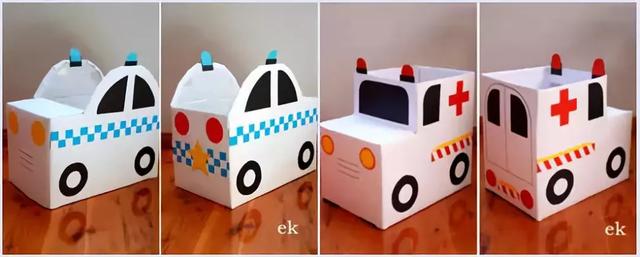 兒童自制手工玩具小汽車（手工制作各式各樣的小汽車）12