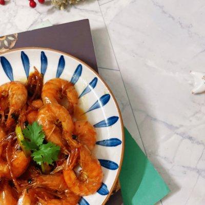 經典美食油焖大蝦做法（簡單美味巨下飯的家常菜）8