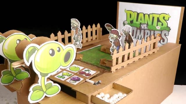 手工植物大戰僵屍遊戲機（帶你學習如何制作一台植物大戰僵屍遊戲機）1