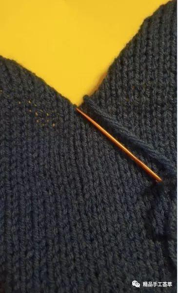 毛衣的縫合方法圖解（無縫縫合毛衣片的簡單方法）3