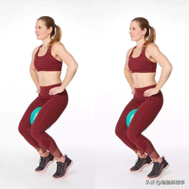 伸展大腿内側瑜伽動作（10個瑜伽動作和大腿内側的）11