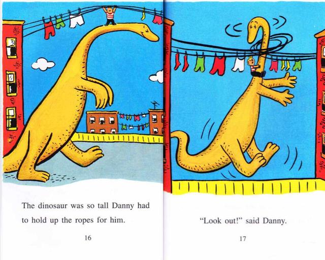 英文繪本閱讀恐龍（英文繪本聽讀丹尼和恐龍）8
