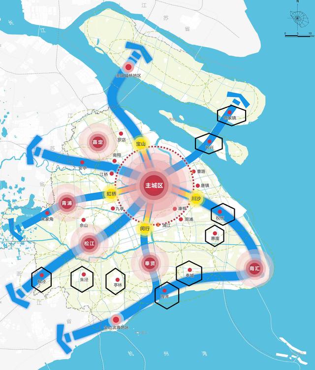 上海最新規劃有中心城區嗎（解析上海市總體規劃的中心鎮布局奧妙）1