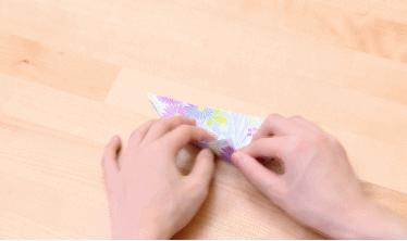 幼兒簡單折紙船的方法（陪孩子一起動手）5