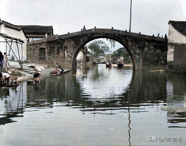 杭州什麼地方可以看京杭大運河（1918年的京杭大運河）6