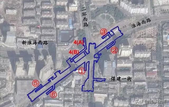 徐州地鐵1号線站點地圖（徐州地鐵1号線出入口最新位置圖）11