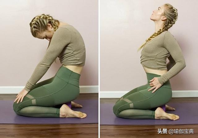 三個瑜伽動作改善頸椎疼痛（九個瑜伽姿勢修複頸椎前傾）3