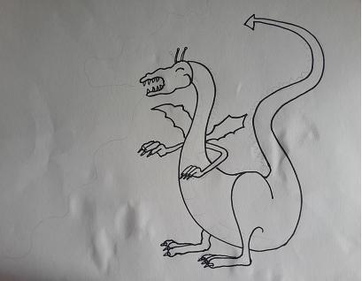 小孩恐龍簡單畫（兒童創意畫教程）11