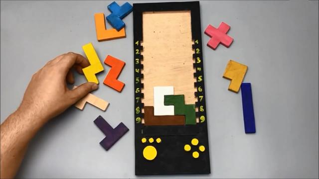 小型俄羅斯方塊遊戲機使用教程（掌上方塊遊戲機的制作過程）3
